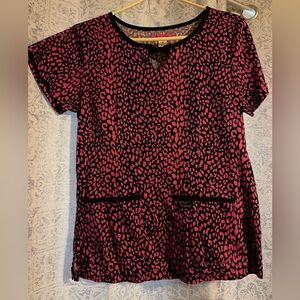 Scrub top size medium, Betsey Johnson